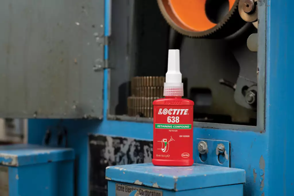 乐泰638圆柱固持胶 LOCTITE638 高强度通用型厌氧胶